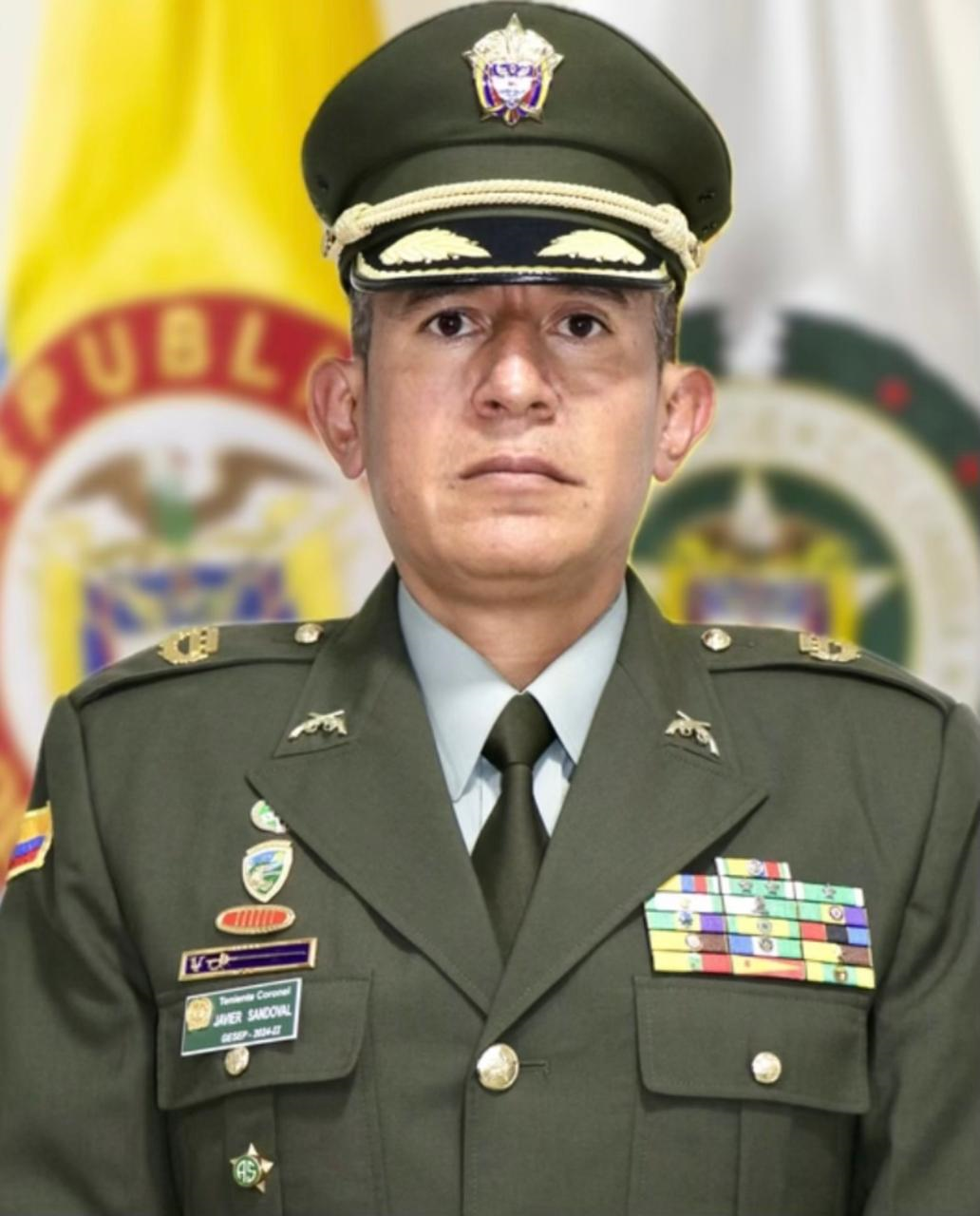 Teniente Coronel Javier Alejandro Sandoval Vásquez