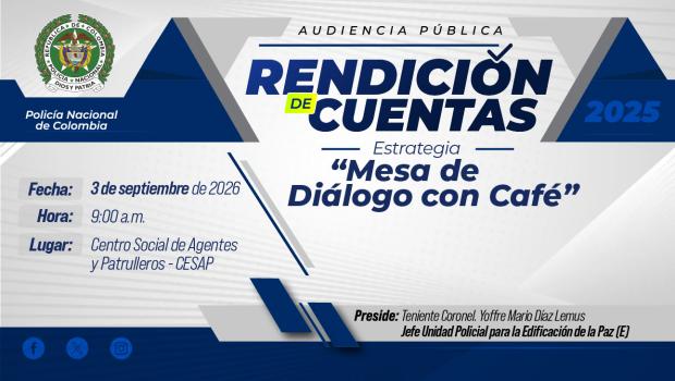 Rendici&oacute;n de cuentas