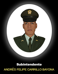 Subintendente ANDR&Eacute;S FELIPE CARRILLO BAYONA
