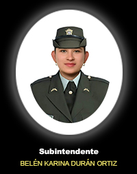 Subintendente BEL&Eacute;N KARINA DUR&Aacute;N ORTIZ