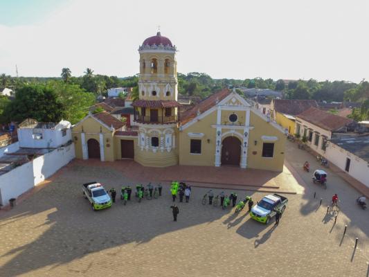 Desde la emblemática plaza de la iglesia de la concepción en Mompox, lanzamos el Plan Semana Santa “Apasiónate por la vida”