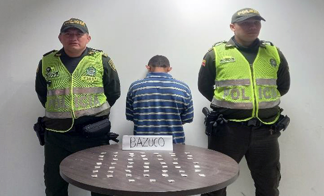 Pretendía comercializar "bazuco"