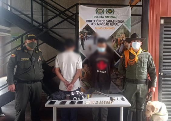 Capturados por hurto en Santa Elena