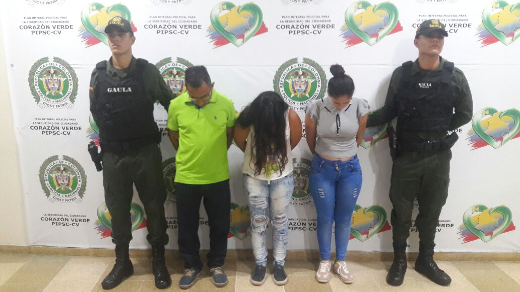 En operativo Antiextorsión realizado simultáneamente en los departamentos de Casanare, Tolima, Quindío y la ciudad de Bogotá  realizo cinco capturas por orden judicial por el delito de extorsión.