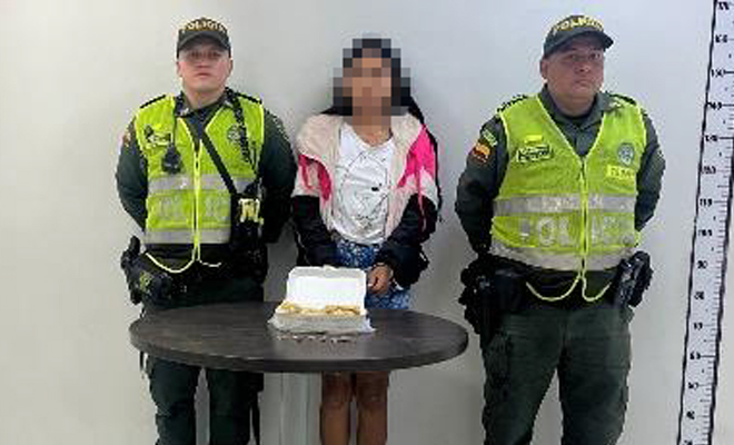 Policía Capturó una mujer por tráfico, fabricación y porte de estupefacientes en Villavicencio