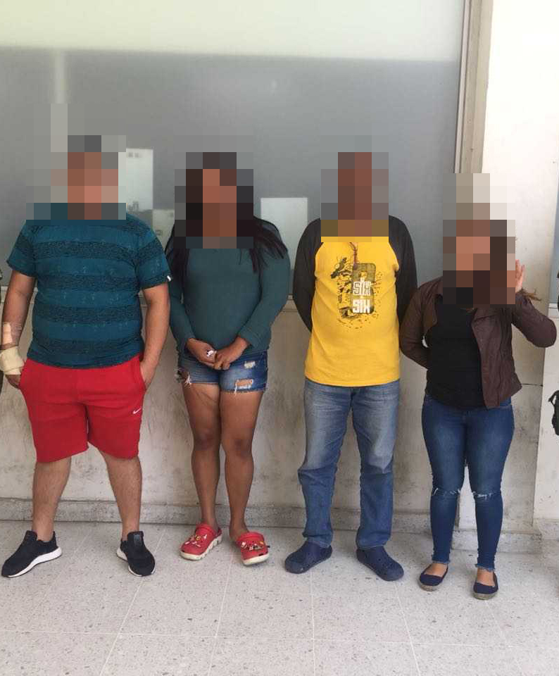 Mediante diligencias de registro y allanamiento que fueron realizadas en puntos criticos de la ciudad