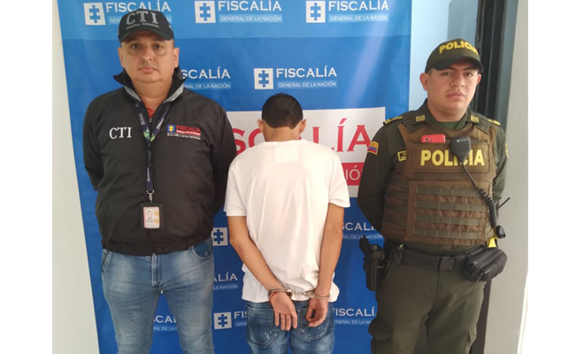 Este sujeto era requerido por la justicia para cumplir una condena de 11 años de prisión por estas conductas punibles