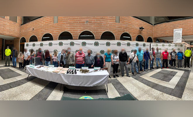 25 capturas por estafa