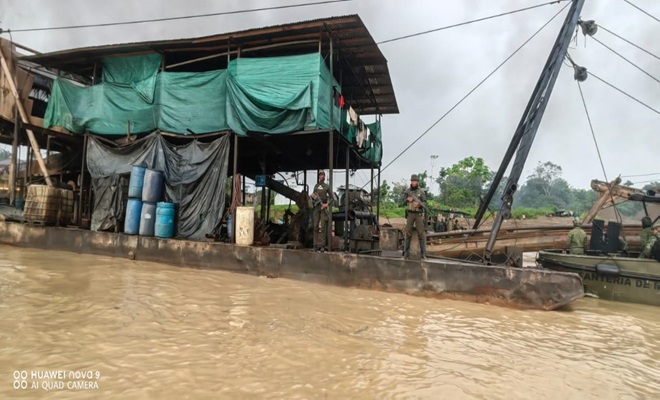 Dragones brasileros usados por la miner&iacute;a ilegal