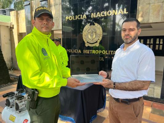 La Policía Metropolitana de Neiva logra la recuperación de tres elementos que habían sido hurtados 