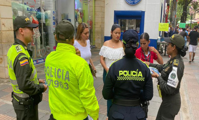 Policía de Infancia y Adolescencia realiza actividades de prevención en la ciudad