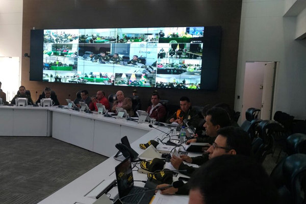 Videoconferencia Policía Nacional-ciudadanía