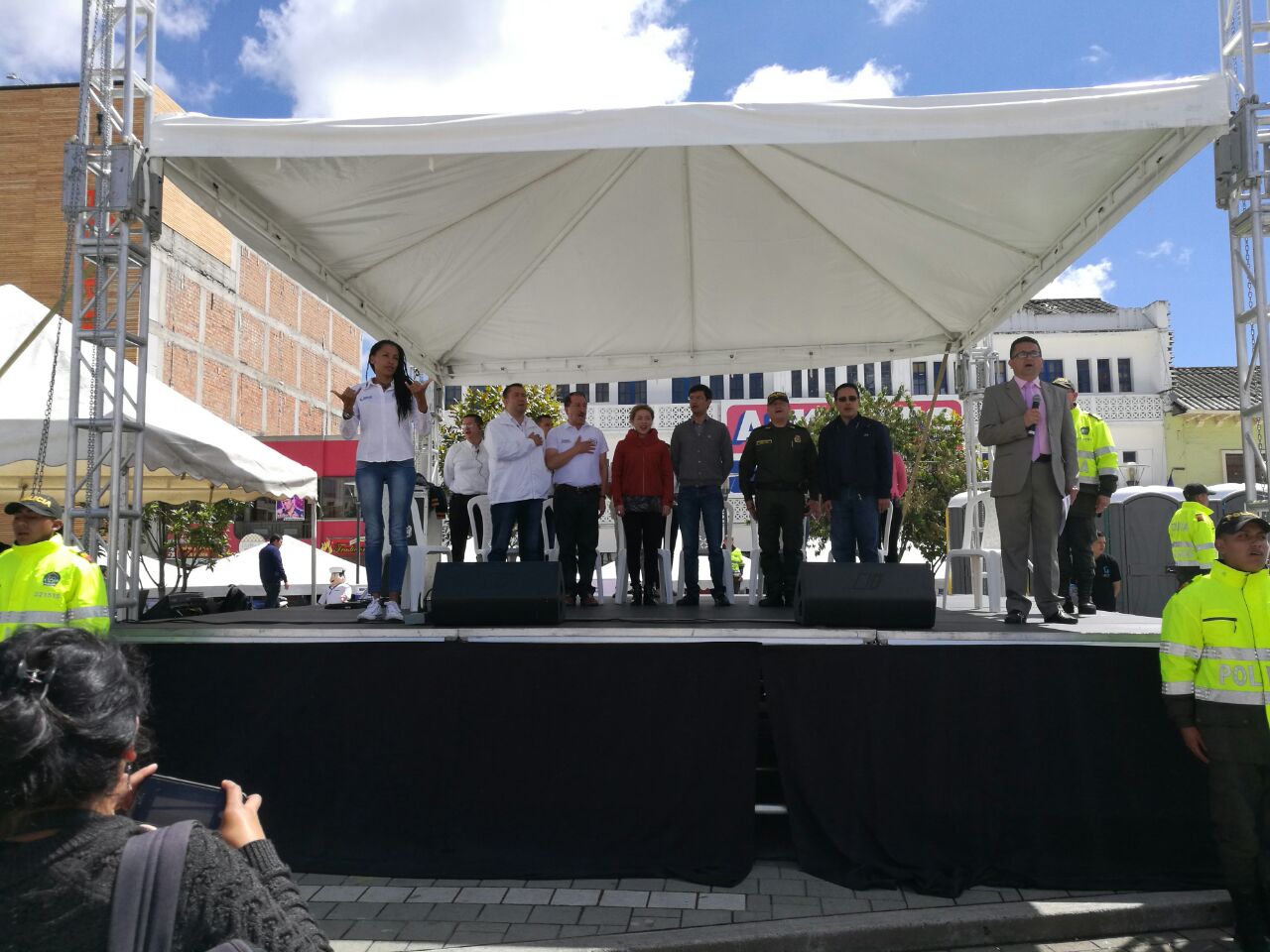 Inicio de la feria del servicio al ciudadano