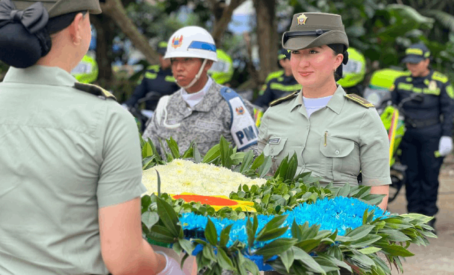 La Policía Nacional refuerza seguridad durante la conmemoración de los 159 años de Leticia