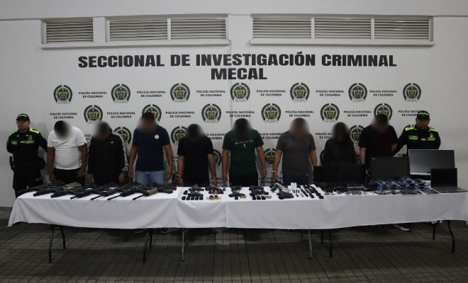 Oficina de asesorías jurídicas ocultaba armas para grupos criminales
