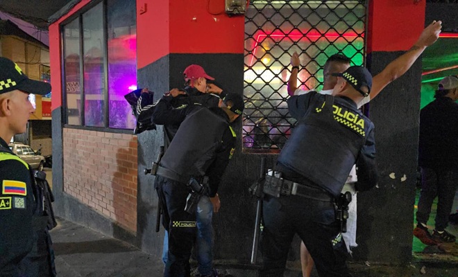 275 armas cortopunzantes incautadas en una semana por la Policía Metropolitana