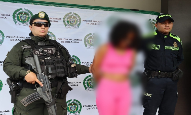 El procedimiento se incaut&oacute; un arma de fuego