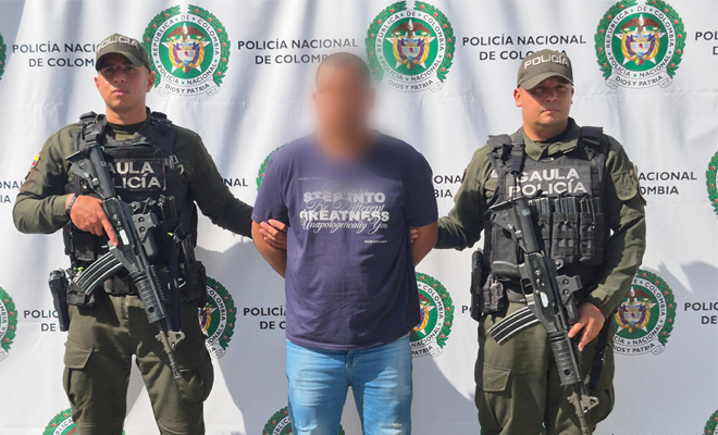 Capturado cabecilla del ‘Clan del Golfo’ que exigía millonarias extorsiones en la región