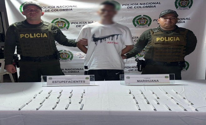 Capturado por microtráfico en el barrio San Francisco