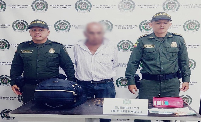 Capturado "Viejo Liso" después de hurtar un bolso en la terminal de transporte