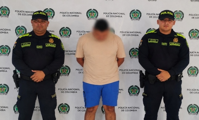 Capturado en Curumaní por orden judicial por porte ilegal de armas de fuego