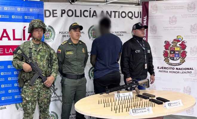 Ej&eacute;rcito, polic&iacute;a y CTI con un capturado y arsenal