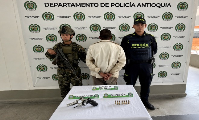 Policía y Ejército capturan a una persona