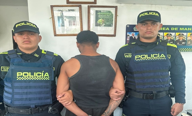 Capturado por el delito de porte ilegal de armas de fuego