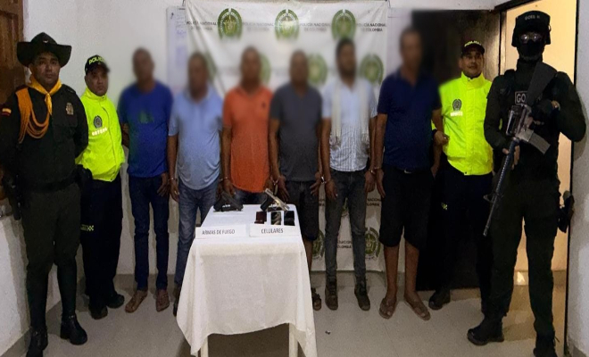 captura a seis personas por abigeato y receptaci&oacute;n en el Magdalena