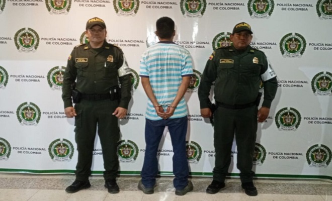 Chansipanza Capturado por el delito de actos sexuales con menor de 14 años.