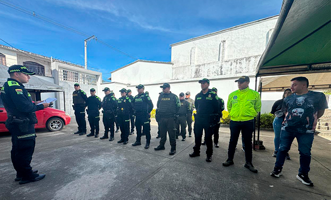 Especialidades y unidades de Policía listos para realizar el acompañamiento a la comunidad en el municipio de Puente Nacional