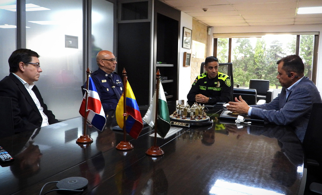Mostrando la capacidad de la Dirección Logística y Financiera de la Policía Nacional de Colombia