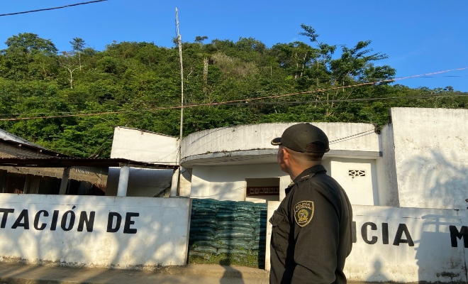 Estación de Policía Montecristo, sur de Bolívar