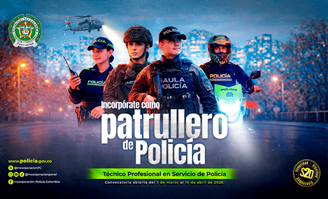 Abierta Convocatoria Para Patrullero de Polícia 