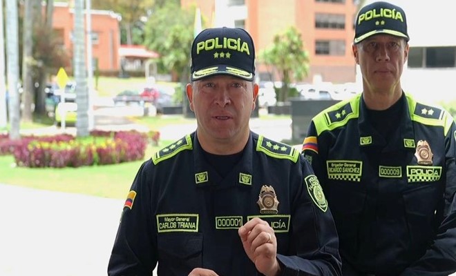 Imagen vocería Directo General Policía Nacional