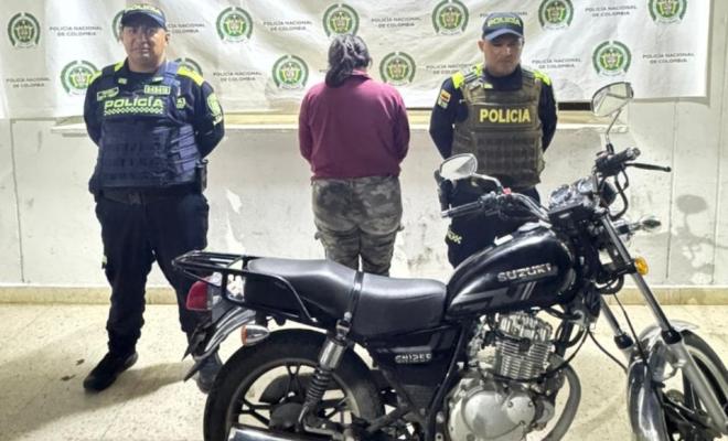 El automotor hab&iacute;a sido denunciado en Norte de Santander y fue recuperado durante patrullajes preventivos.