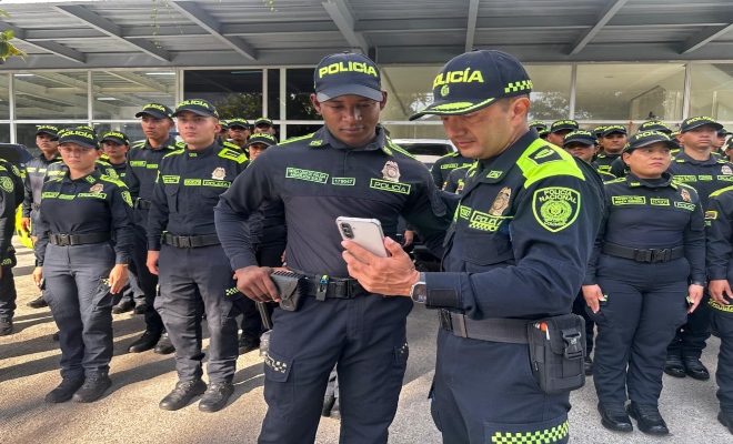 Patrullero de Policía Anderson Solis