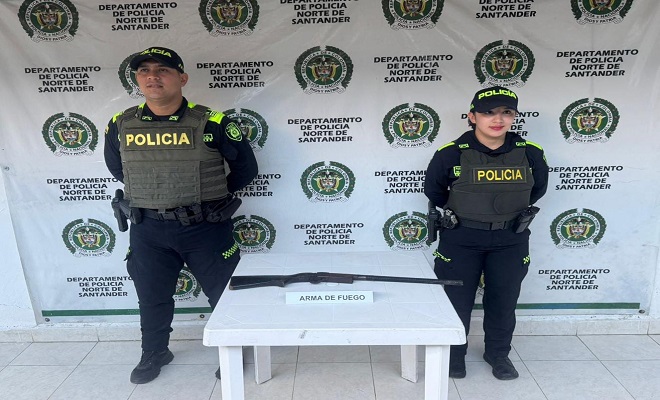 En la vereda Oasis, fue hallada en estado de abandono un arma de fuego tipo escopeta de fabricación artesanal
