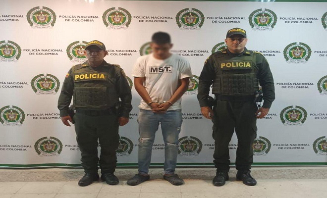 Policía Nacional captura a un hombre por homicidio