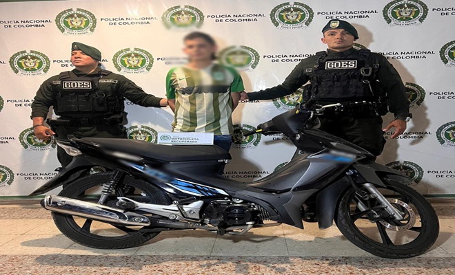 Policía Nacional captura a “Pichina” por el delito de receptación.