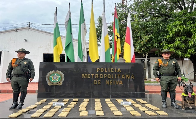 Polic&iacute;a Nacional refuerza su capacidad operativa con importantes resultados en la lucha contra el narcotr&aacute;fico en Neiva
