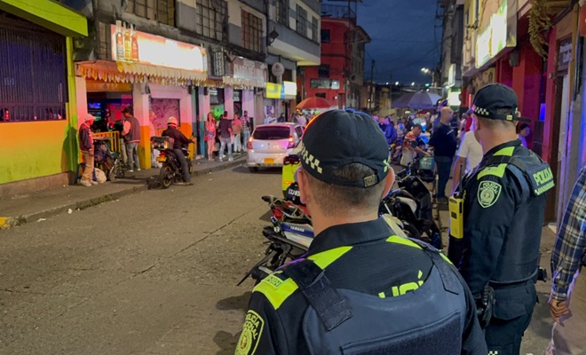 Policía refuerza la seguridad en Manizales
