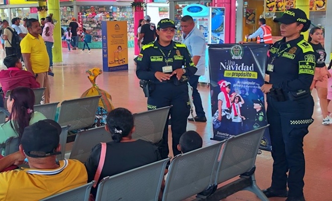 Una Navidad con Prop&oacute;sito Polic&iacute;a Nacional protege a la ni&ntilde;ez