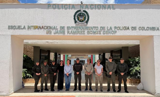 Intercambio de experiencia frente al narcotráfico