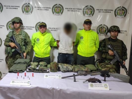 La policia capturó a alias ‘leyson’ en barbacoas  