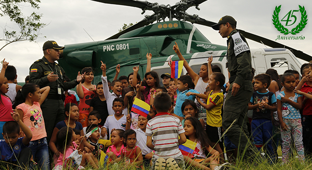 En el Meta-la Policía Nacional-cumple 45 años ‘sirviéndole a la comunidad llanera’