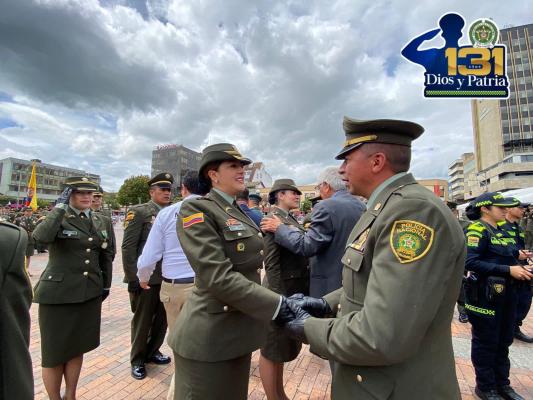 Policías celebran su aniversario