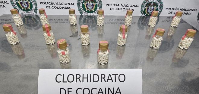 Gran cargamento de clorhidrato de cocaína fue detectado por ‘Chiki’, un astuto canino antinarcóticos de la Policía Nacional