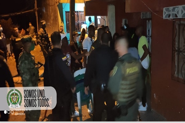 60 fiestas clandestinas fueron intervenidas durante el fin de semana en Quibdó 