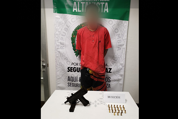 En oportuna reacción de los cuadrantes y grupo GOES incautado material de guerra en Altavista